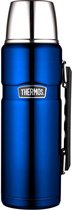 Thermos King thermosfles - 1,2 liter - Metallic Blauw