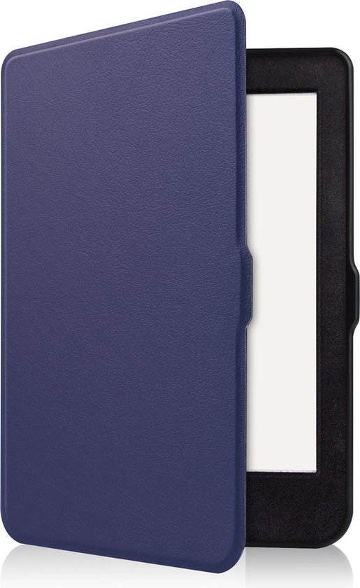 Hoesje Geschikt voor Kobo Nia Hoes Book Case - Hoes Geschikt voor Kobo Nia Hoesje Book Cover - Donkerblauw van Hoesje  — afbeelding 4