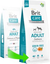 Bol.com Brit Care Grain Free Adult Salmon & Potato 12 kg - Hond aanbieding