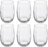 Pasabahce Drinkglazen/waterglazen - luxe glas - set 18x stuks - 400 ml