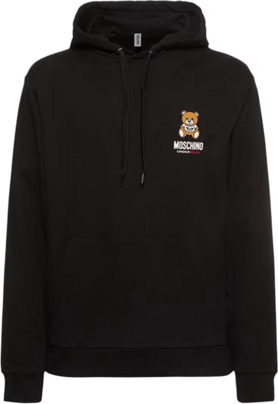 MOSCHINO - Hoodie - Zwart - Heren - L