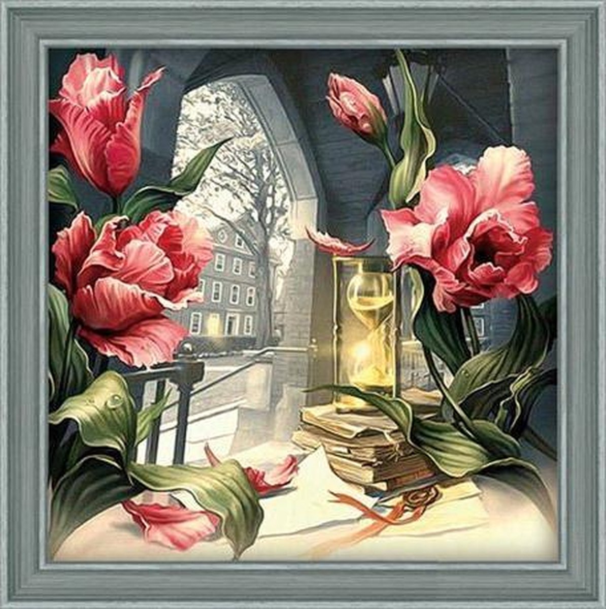 Diamond painting Magie van Tijd