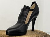 Peter Kaiser Hera 95 Taille 36 / UK 3.5 Escarpins Foulard Noir / Talon Aiguille Chaussures Pour Femmes