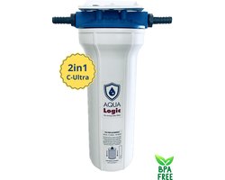 AQUA Logic Inline 3/8 C-Ultra - Inbouw Waterfilter - 0,03mcr - 10 INCH - Gen2