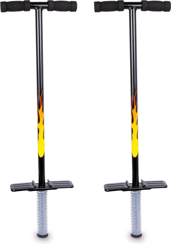 Duo Set: Small Foot Pogo Stick met Vlammen - Eindeloos Springplezier voor Kinderen!