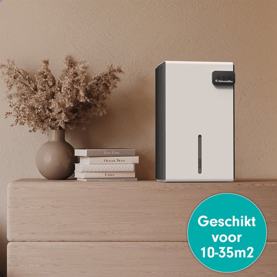 AG240 Luchtontvochtiger - Luchtreiniger - Dehumidifier - Grote watertank 2.5L capaciteit, 800ml/D ontvochtiging, 10-35m2 bereik -energiezuinig, verlichting 7 kleuren - Voor huis, kamer, badkamer & kelder