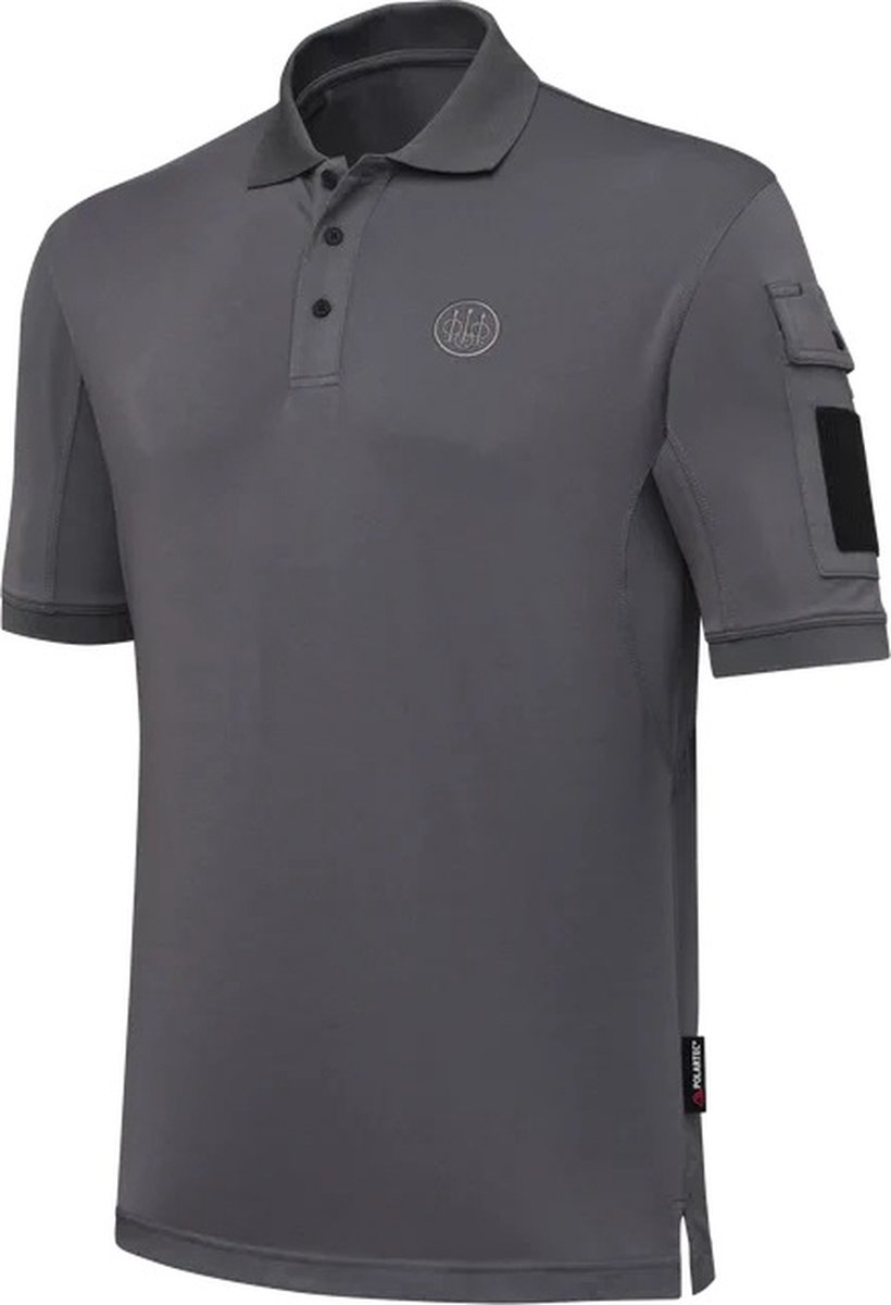 Beretta Miller Polo Short Sleeves Smoked Pearl