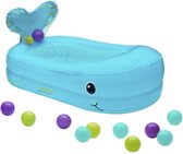 Infantino - Opblaasbaar Baby Zwembad Walvis - Babybadjes & accessoires