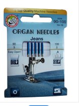 Organ - Naaimachine Naalden - 5 stuks Jeans naald voor zware stoffen