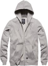 Vintage Industries Redstone hooded sweatshirt heather grey