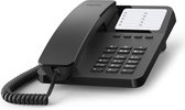 GIGASET Desk 400 analoge telefoon - 4 directe geheugens - 10 verkort kiesgeheugens - zwart
