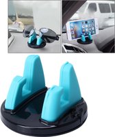 Auto Auto Universal Dashboard ABS telefoonhouder, voor iPhone, Galaxy, Huawei, Xiaomi, Sony, LG, HTC, Google en andere smartphones (blauw)