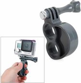 TMC HR273 Gen2 vingers grip met duimschroef voor GoPro NIEUWE HERO / HERO6 / 5/5 sessie / 4 sessie / 4/3 + / 3/2/1, Xiaoyi en andere actiecamera's (grijs)