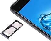 Huawei Enjoy 7 Plus / Y7 Prime SIM-kaartvak & SIM / Micro SD-kaartlade (grijs)