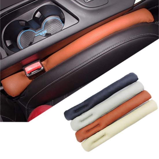 4 STKS Auto Styling Accessoires Seat Gap Filler Lederen Pad Spacer  Beschermende