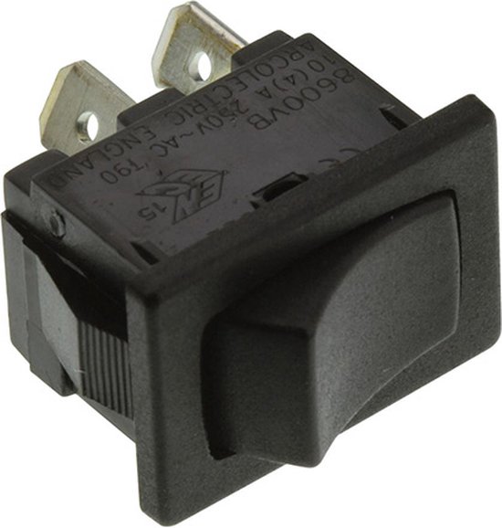 Lot De 8 Mini Interrupteurs à Bascule SPST Précâblés – Marche/Arrêt 2 Positions, 6A/125VAC 3A/250VAC – Idéal Voiture, DIY Électronique