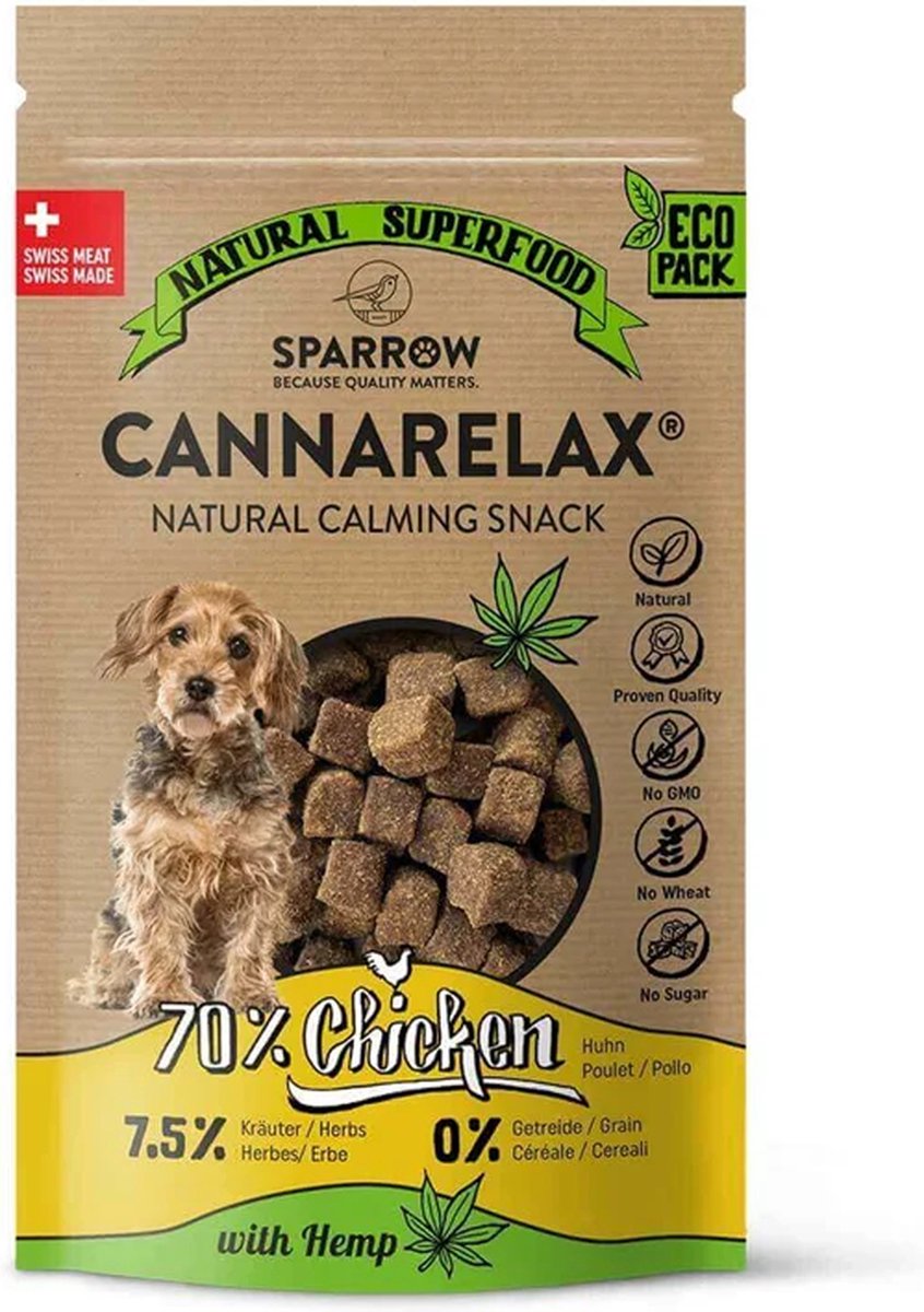 SPARROW Pet CannaRelax Snacks - 200 g