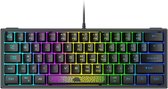 Gaming toetsenbord - Gaming keyboard - Ziygulang Mechanisch Toetsenbord RGB 60 Key - Duurzaam - Ergonomisch - Zwart - Gaming toetsenbord mechanisch - Mechanisch toetsenbord 60% Zwart - Mechanical gaming keyboard - Mechanisch gaming toetsenbord