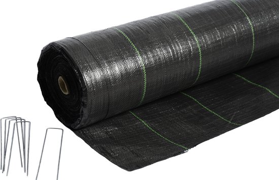 Gronddoek - Worteldoek 4,20M breed x 10M lang; 42M² + 50 GRATIS...