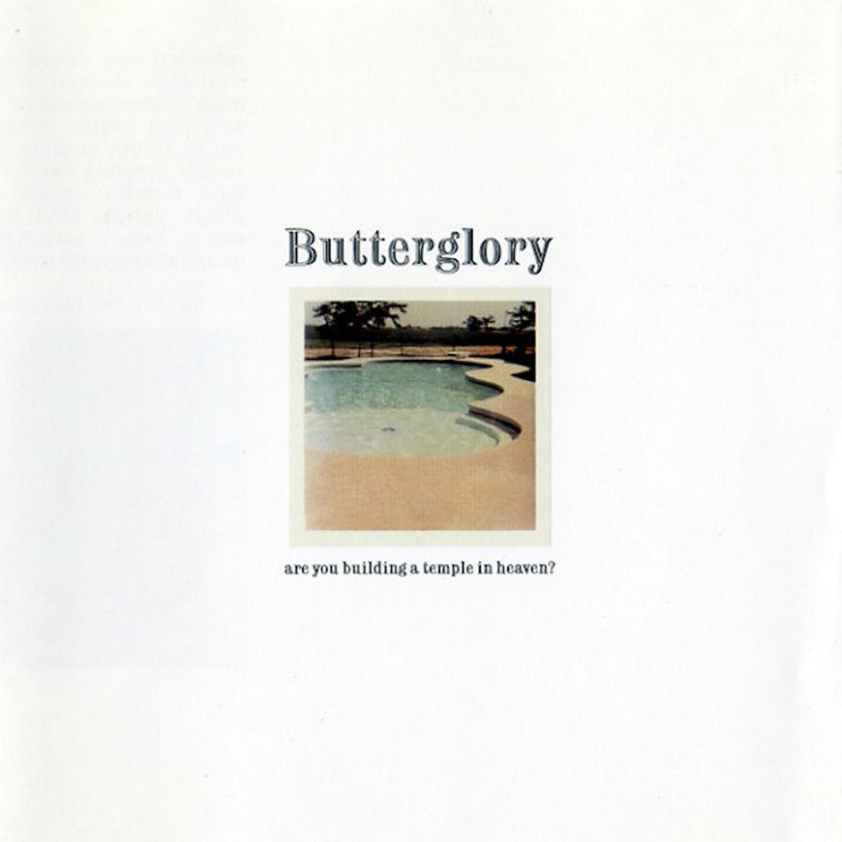 Butterglory - Are You Building A Temple In Heaven? (CD)