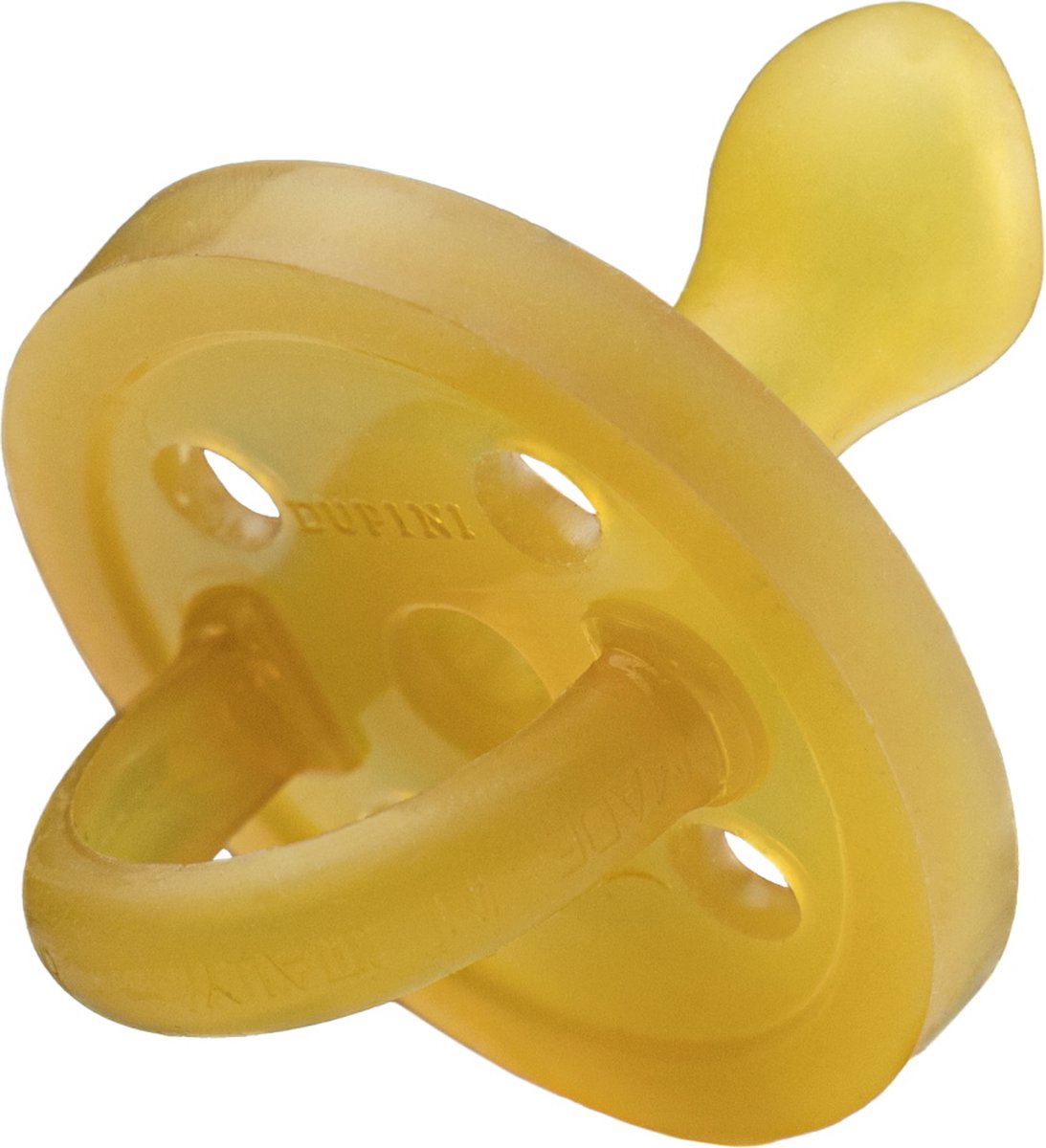 Goedkoopste Dupini 100 Natuurrubber ronde schild/GLOBE speen/fopspeen - Orthodontic maat M