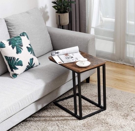 4goodz Verrijdbare Bijzettafel Voor Bank - Bedtafel Op Wielen
