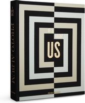Tafelboek - fotoalbum - It´s about us - zwart - goud - grijs - linnen kaft - koffietafelboek - album - fotoboek - woonaccesssoires - textiel boek - 30 pagina's - plakalbum - abstract - decoratief item