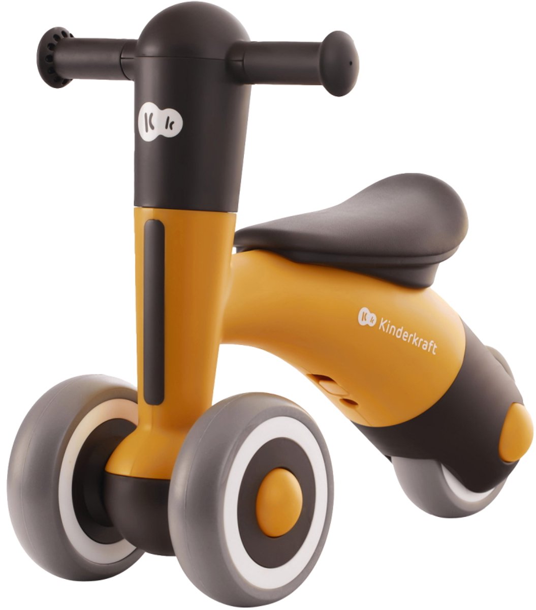 Kinderkraft Loopfiets - Driewieler - Minibi - Honey Yellow