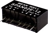 Mean Well SPAN02A-03 DC/DC-convertermodule 500 mA 2 W Aantal uitgangen: 1 x