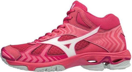Mizuno Wave Bolt 7 Mid roze volleybalschoenen dames | bol.com