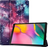 Samsung Galaxy Tab A 10.1 (2019) hoes - Tri-Fold Book Case - Galaxy