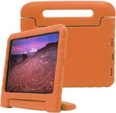 Samsung Galaxy Tab A 10.5 hoes - Schokbestendige case met handvat - Oranje