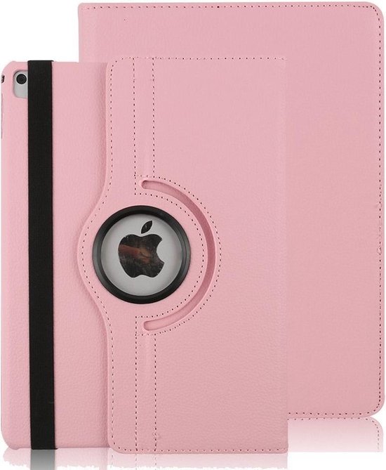 Case2go - Tablet hoes geschikt voor iPad Air 10.5 (2019) - Draaibare Book  Case - Roze | bol.com