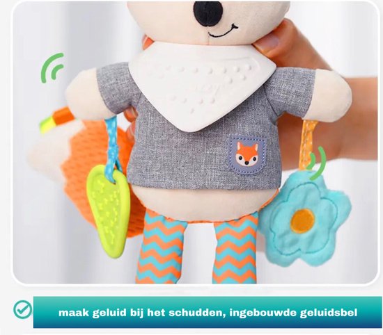 Spirale Bébé - speelgoed pour poussette - Jouets en peluche Bébé - Spirale  pour parc -... | bol.com