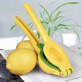 Bol.com Citruspers - Citroenpers - Limoenpers - Sinaasappel juicer - Handmatige Fruitpers - Metaal - 22.5 x 7.4cm aanbieding