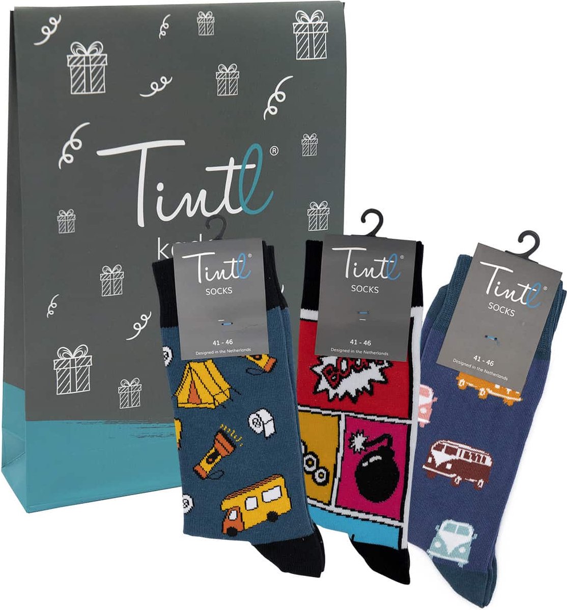 Tintl socks geschenkset unisex sokken | Trio - Mix 2 ( maat 36-40)