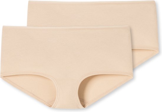 Schiesser 2Pack Shorts - Biologisch katoen Dames Onderbroek - Maat 3XL