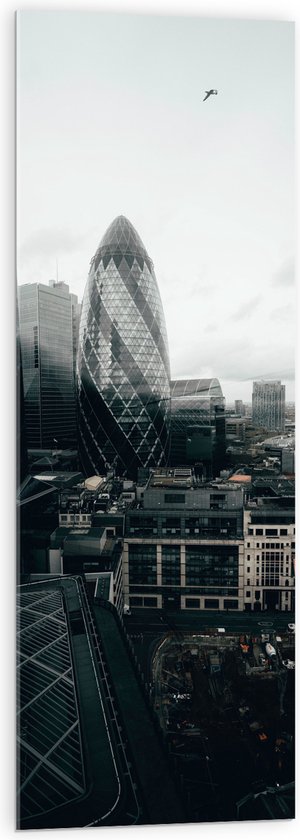Acrylglas - Uitzicht van een Stad - Verenigd Koninkrijk - 40x120 cm Foto op Acrylglas (Met Ophangsysteem)