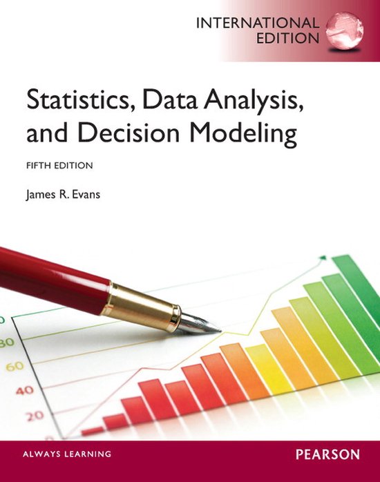 Statistics, Data Analysis, And Decision Modeling - cover