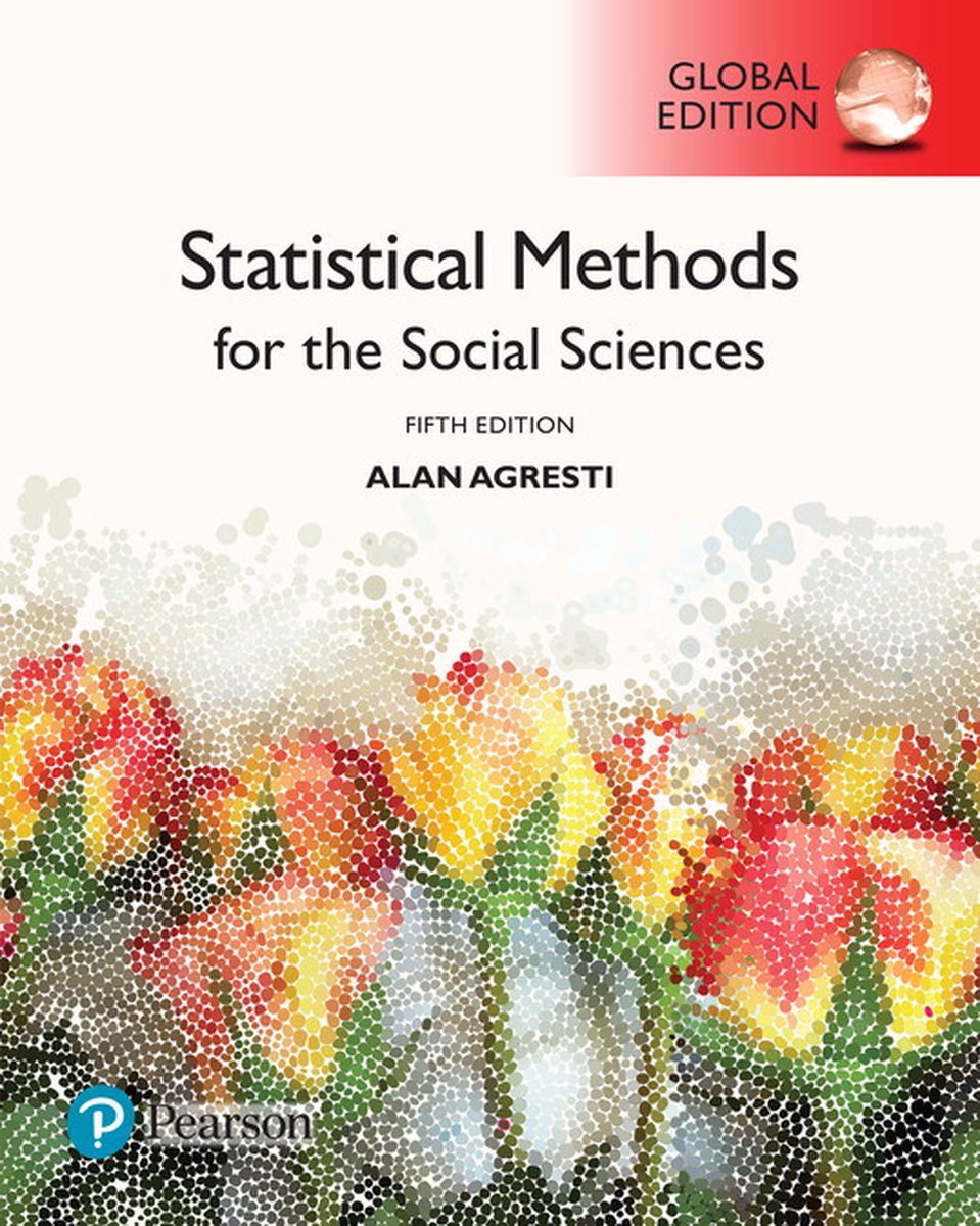 Statistical Methods for the Social Sciences, Global Edition - Alan Agresti