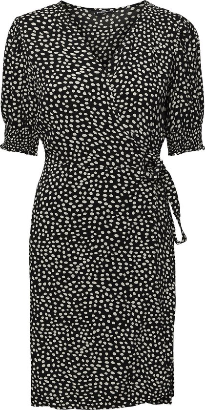 PIECES PCTALA 2/4 WRAP DRESS NOOS BC Dames Jurk - Maat XS