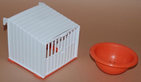 Nichoir en plastique pour canaris et exotiques