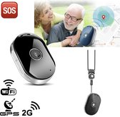 GPSHorlogeKids© - GPS Tracker - GPS Tracker Mini Life accu SOS persoonlijk alarm ouderen - 2G netwerk Wifi - incl. SIM-kaart & online installatie hulp