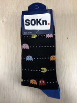 SOKn. Trendy sokken *PAC-MAN* maat 35-41 (ook leuk om kado te geven !)