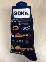 SOKn. Trendy sokken *FORMULE 1 * maat 35-41 (ook leuk om kado te geven !)