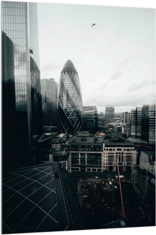 Acrylglas - Uitzicht van een Stad - Verenigd Koninkrijk - 100x150 cm Foto op Acrylglas (Wanddecoratie op Acrylaat)
