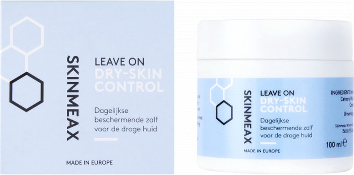Skinmeax Dry-Skin Control | Droge huid zalf - Huidverzorging - Normaliseert de vochtbalans van de droge huid - 100ml