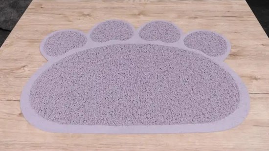 Genius Ideas Cat Paw Food Bowl Rug | bol