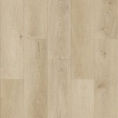 ARTENS - PVC vloer - click vinyl planken RAILTON - vinyl vloer - FORTE - houtdessin - lichtbeige - L.122 cm x B.18 cm - dikte 4 mm - 1,76 m²/ 8 planken - belastingsklasse 32