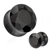 10 mm black agaat steen